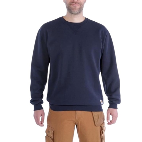NEW Carhartt Men's Loose Fit Midweight Crewneck Sweatshirt 2X - Picture 1 of 6